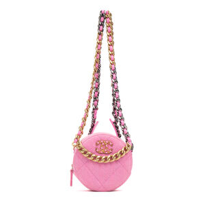 Chanel 19 Round Clutch Mini